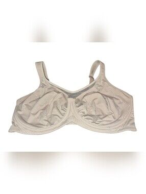 HSIA Light Beige Cool Comfort Minimizer T-Shirt Unlined Underwire Bra Size 38DDD